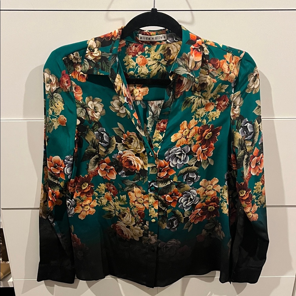 Alice + Olivia Floral Top